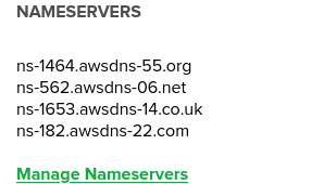 nameservers